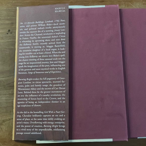 Book: Burning Bright by Tracy Chevalier - fiction - Picture 4 of 12